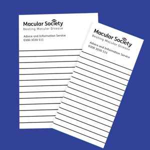 White Writing Pads